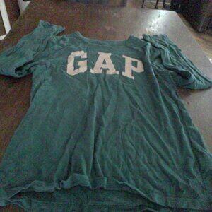 Boy's L Gap Factory Logo Long Sleeved Shirt